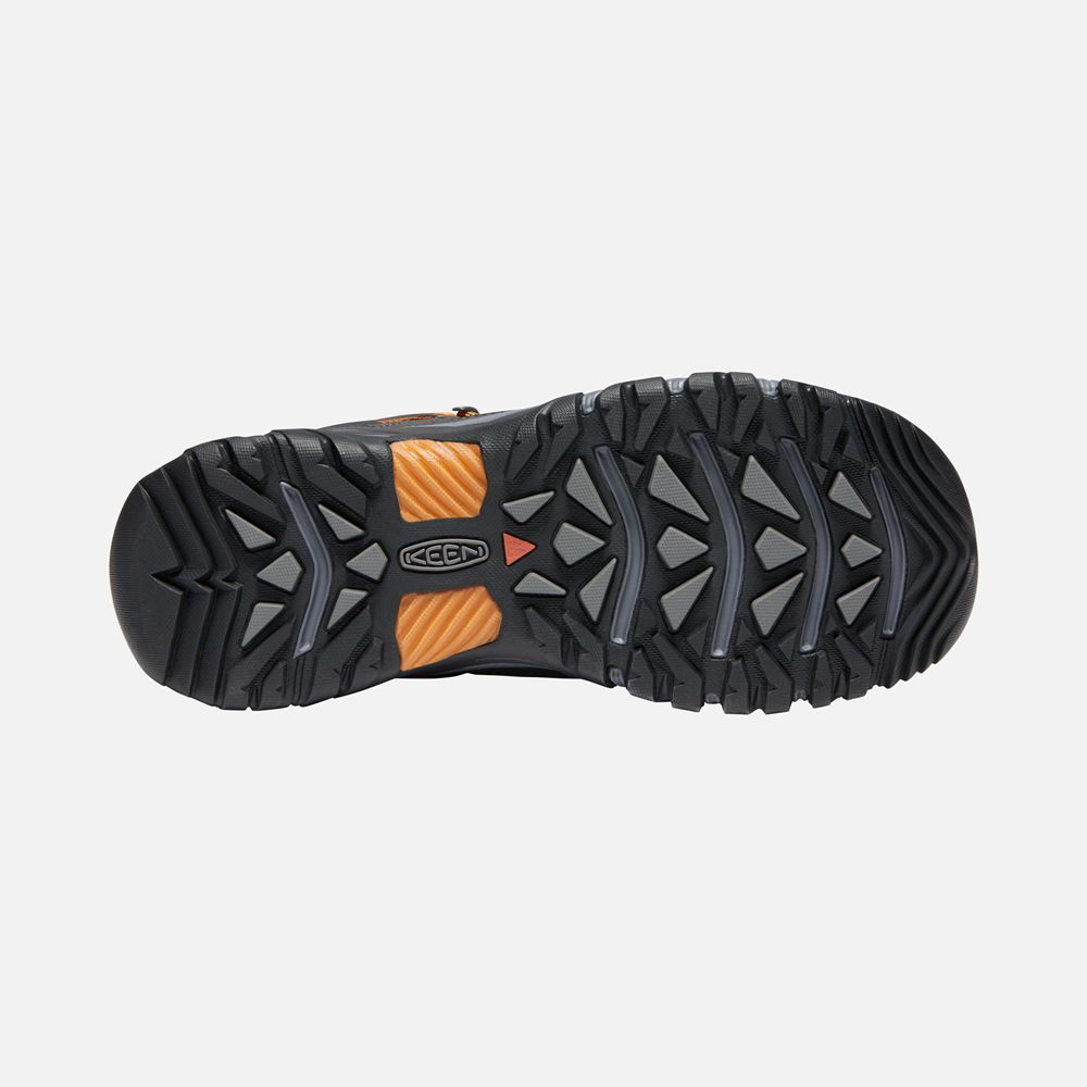 Keen Outdoor Bot Erkek Siyah/Altın - Targhee Exp Waterproof Mid - Türkiye NKHL23817